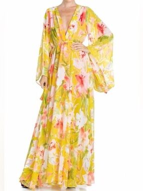 Meghan LA Sunset Maxi Dress size 3X